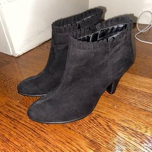 Black ankle boots